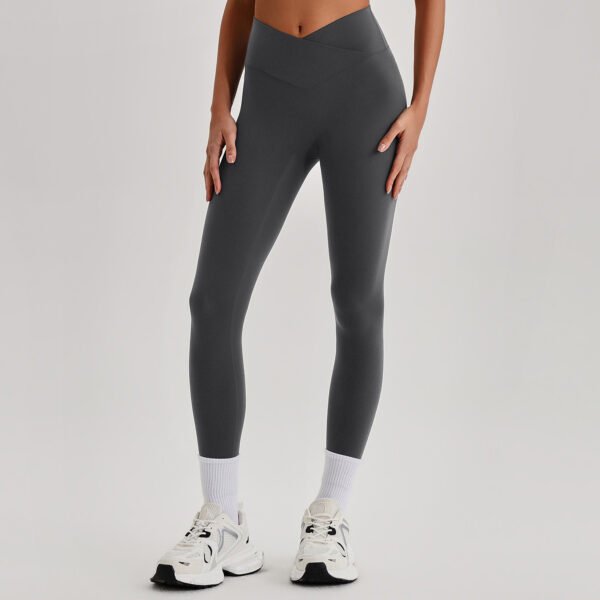High-Waisted Crossover Leggings