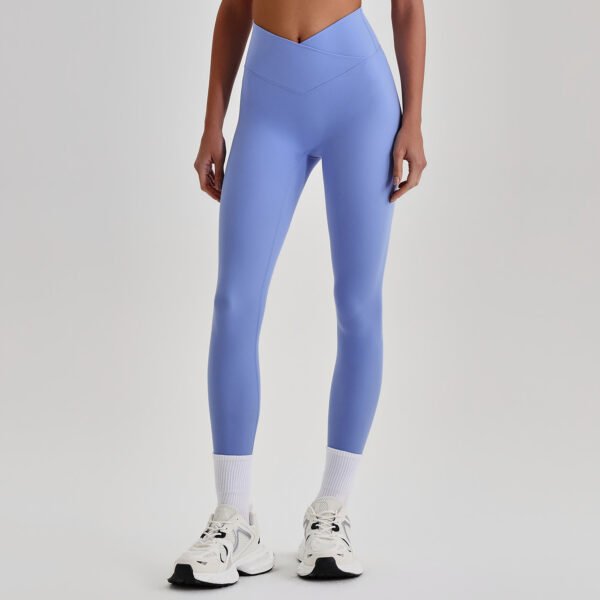 High-Waisted Crossover Leggings