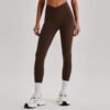 High-Waisted Crossover Leggings