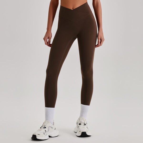 High-Waisted Crossover Leggings