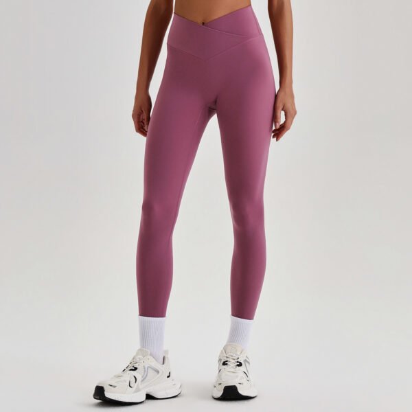 High-Waisted Crossover Leggings