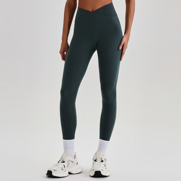 High-Waisted Crossover Leggings