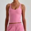 Naked-feel tight-fitting yoga tank top