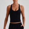 Naked-feel tight-fitting yoga tank top