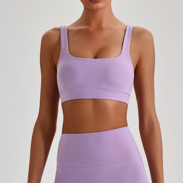 Spaghetti-strap sports bra
