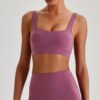 Spaghetti-strap sports bra