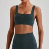Spaghetti-strap sports bra