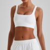 Spaghetti-strap sports bra