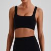 Spaghetti-strap sports bra