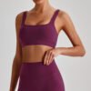 Spaghetti-strap sports bra