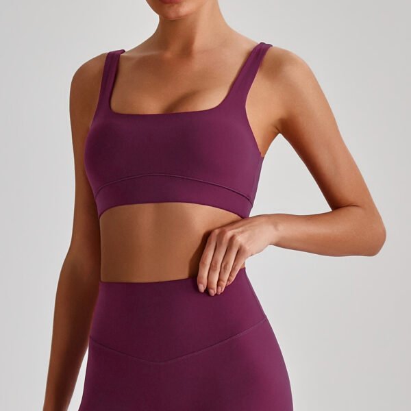 Spaghetti-strap sports bra