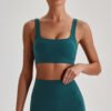Spaghetti-strap sports bra