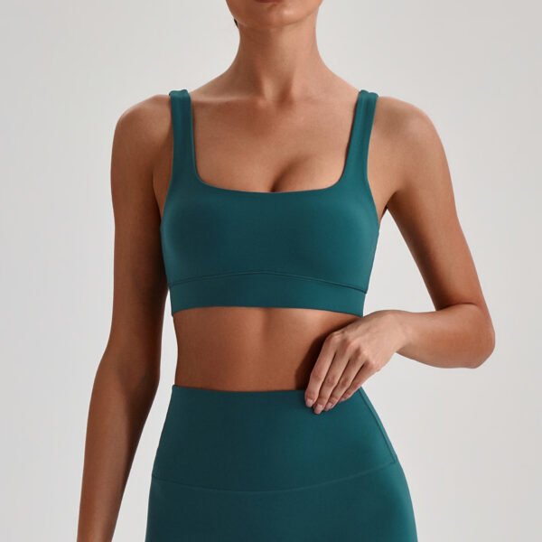 Spaghetti-strap sports bra