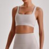 Spaghetti-strap sports bra