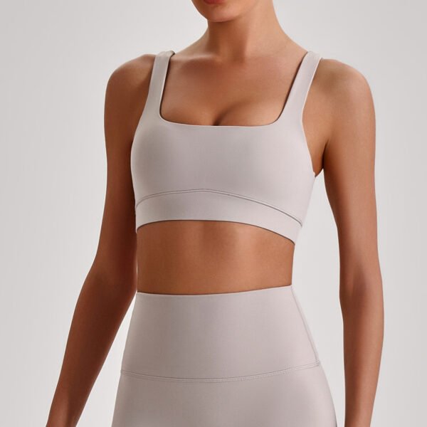 Spaghetti-strap sports bra