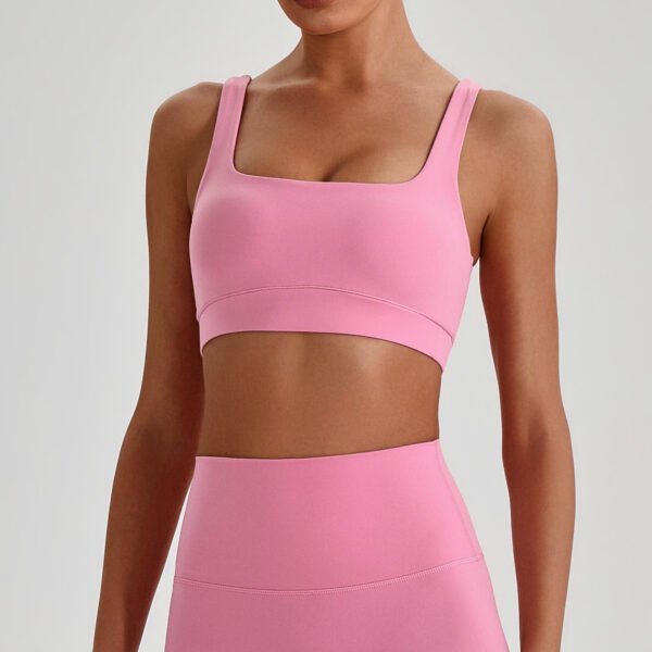 Spaghetti-strap sports bra