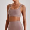 Spaghetti-strap sports bra