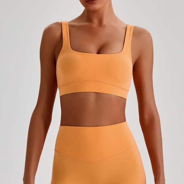 Spaghetti-strap sports bra