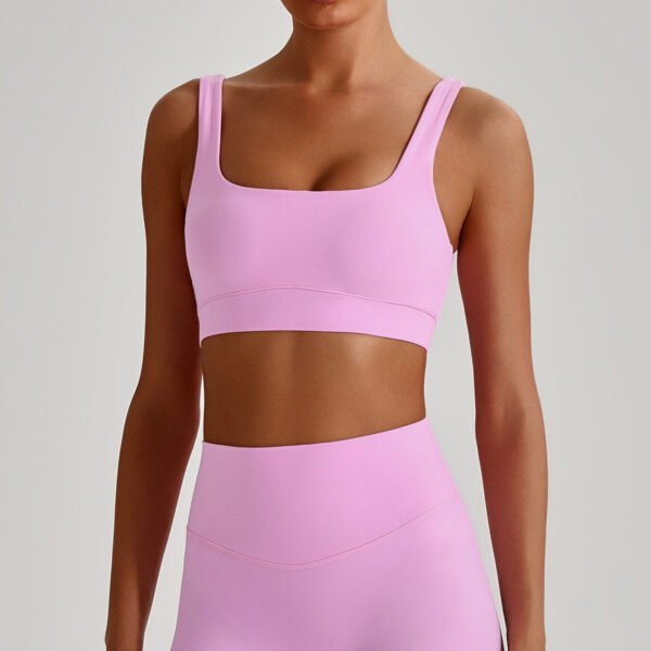 Spaghetti-strap sports bra