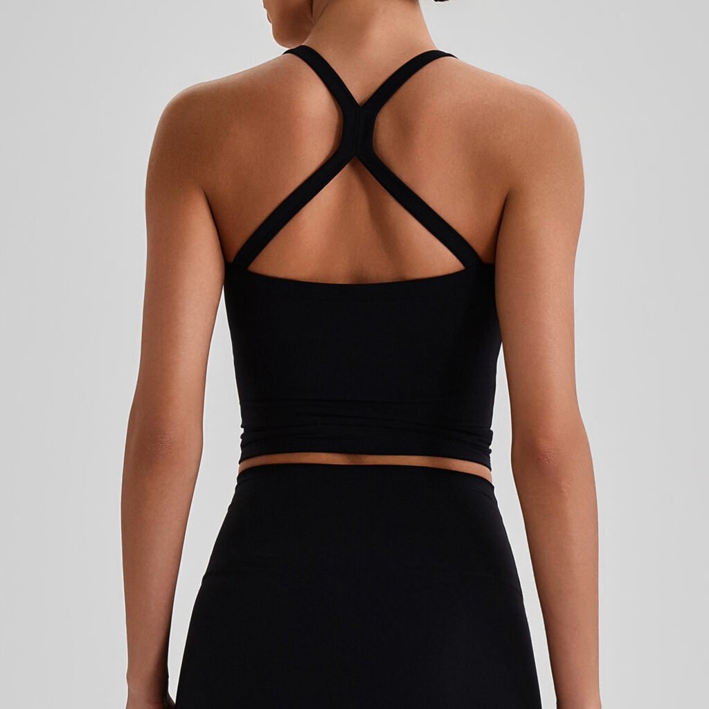 High-stretch, naked-feel sports bra