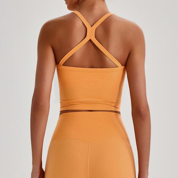High-stretch, naked-feel sports bra
