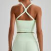 High-stretch, naked-feel sports bra