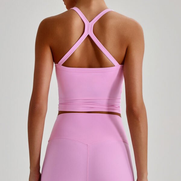 High-stretch, naked-feel sports bra