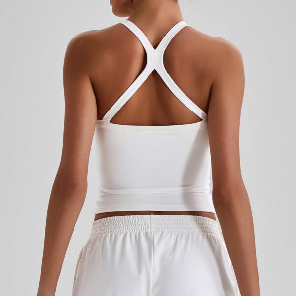 High-stretch, naked-feel sports bra