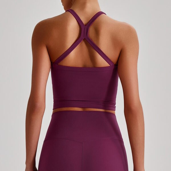 High-stretch, naked-feel sports bra
