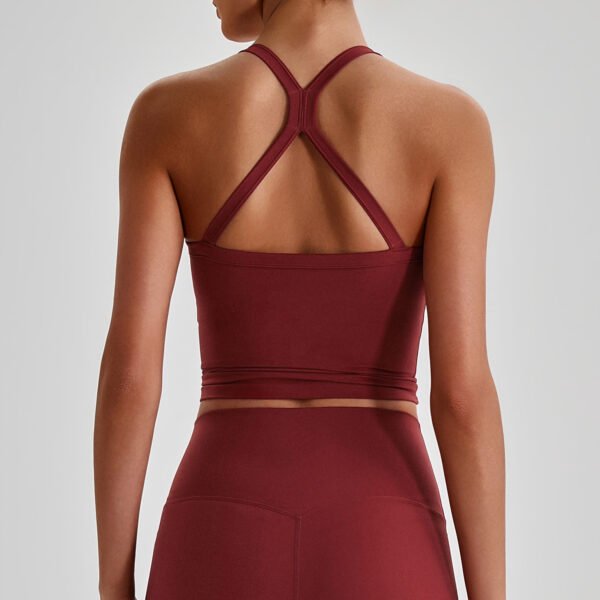 High-stretch, naked-feel sports bra