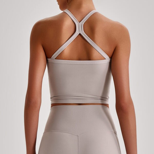 High-stretch, naked-feel sports bra