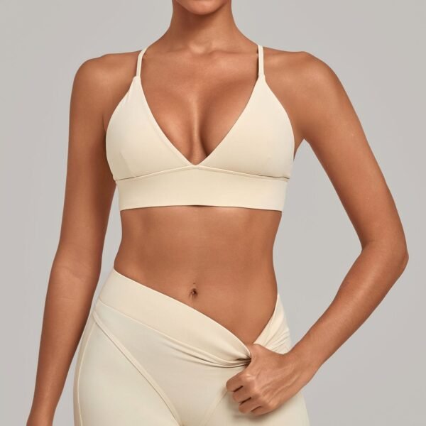 Brushed, quick-dry, adjustable bra