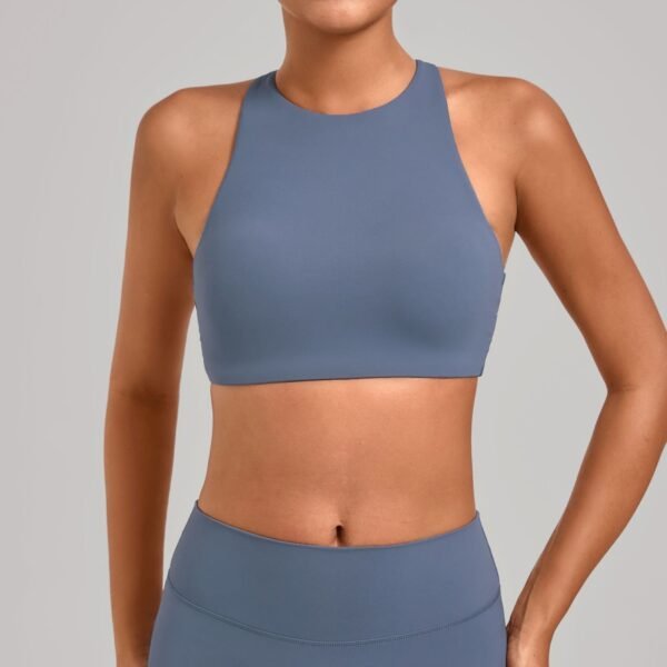 Criss-cross back sports bra