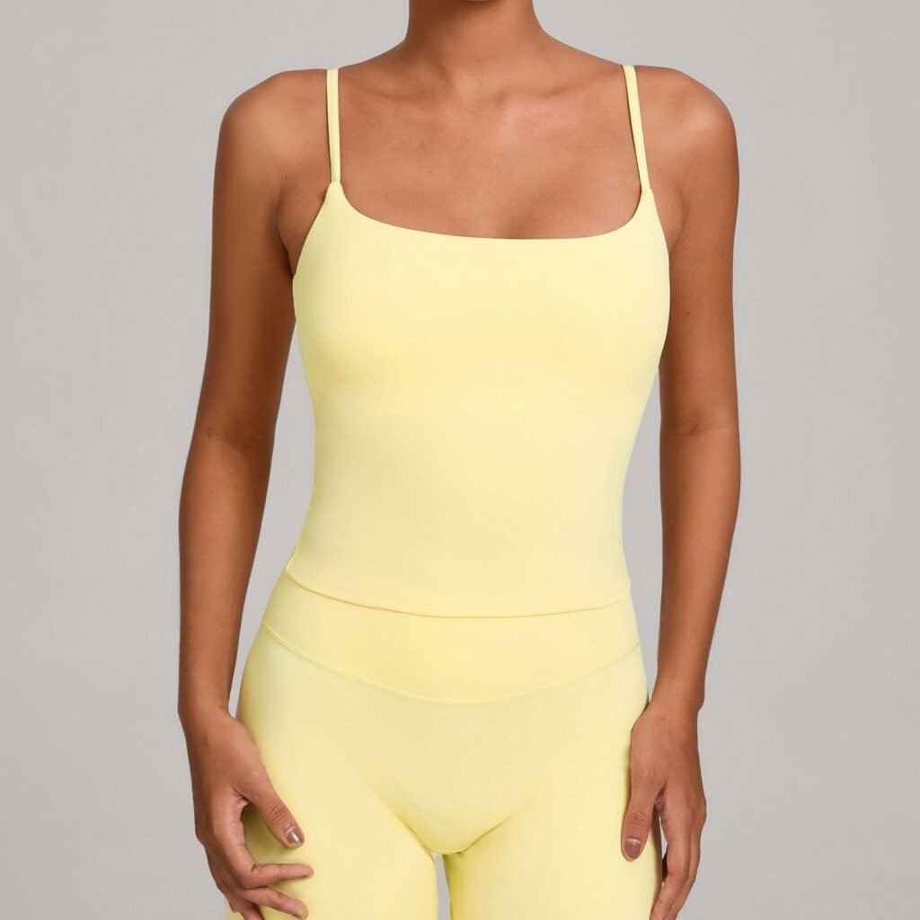 Quick-dry fitness camisole sports bra