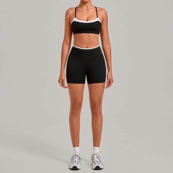 Color-Block Two-Piece Sportswear Set