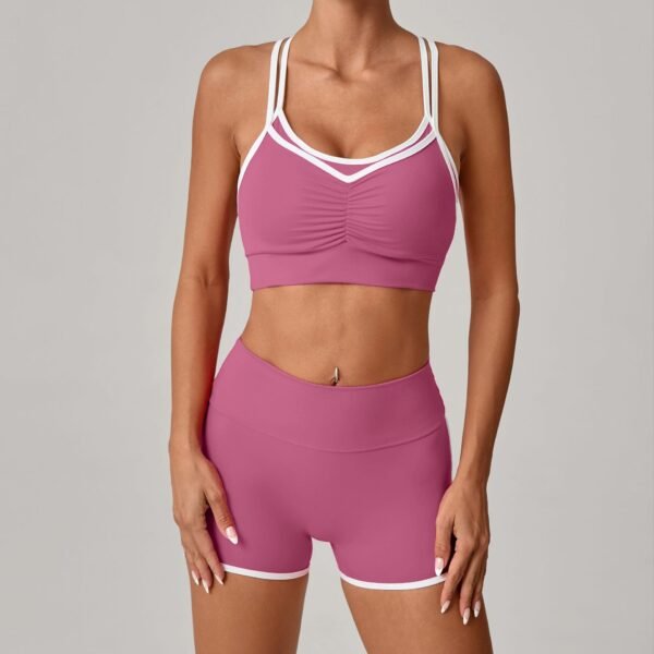 Color-Block Yoga Set