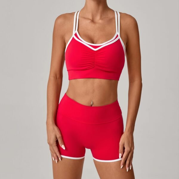 Color-Block Yoga Set