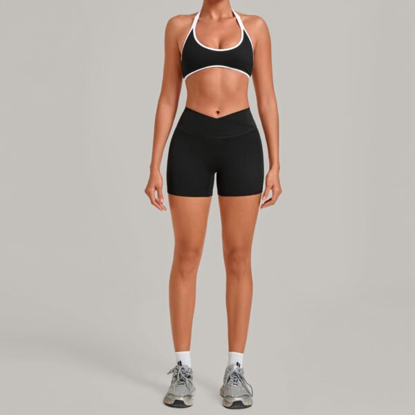 Color-Block Sports Two-Piece Set