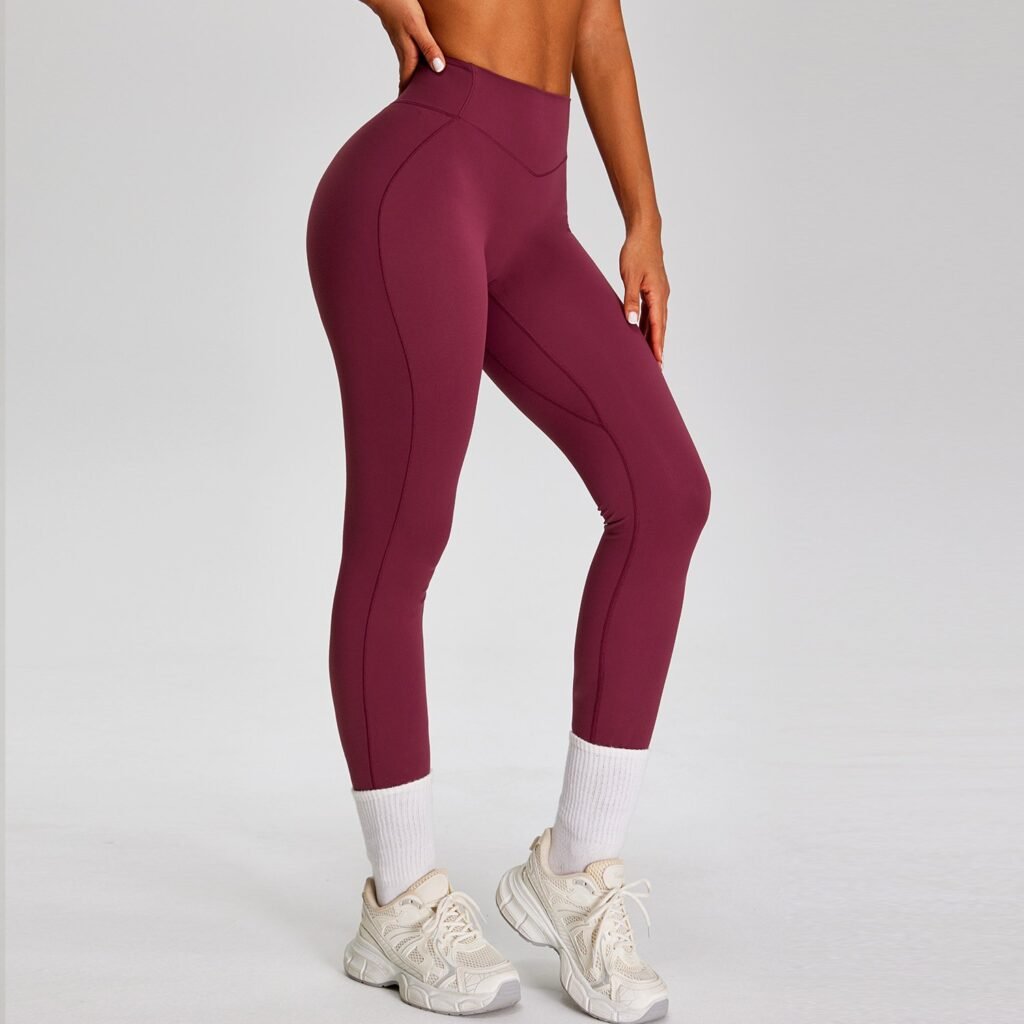 Nude-feel quick-dry peach-lift leggings