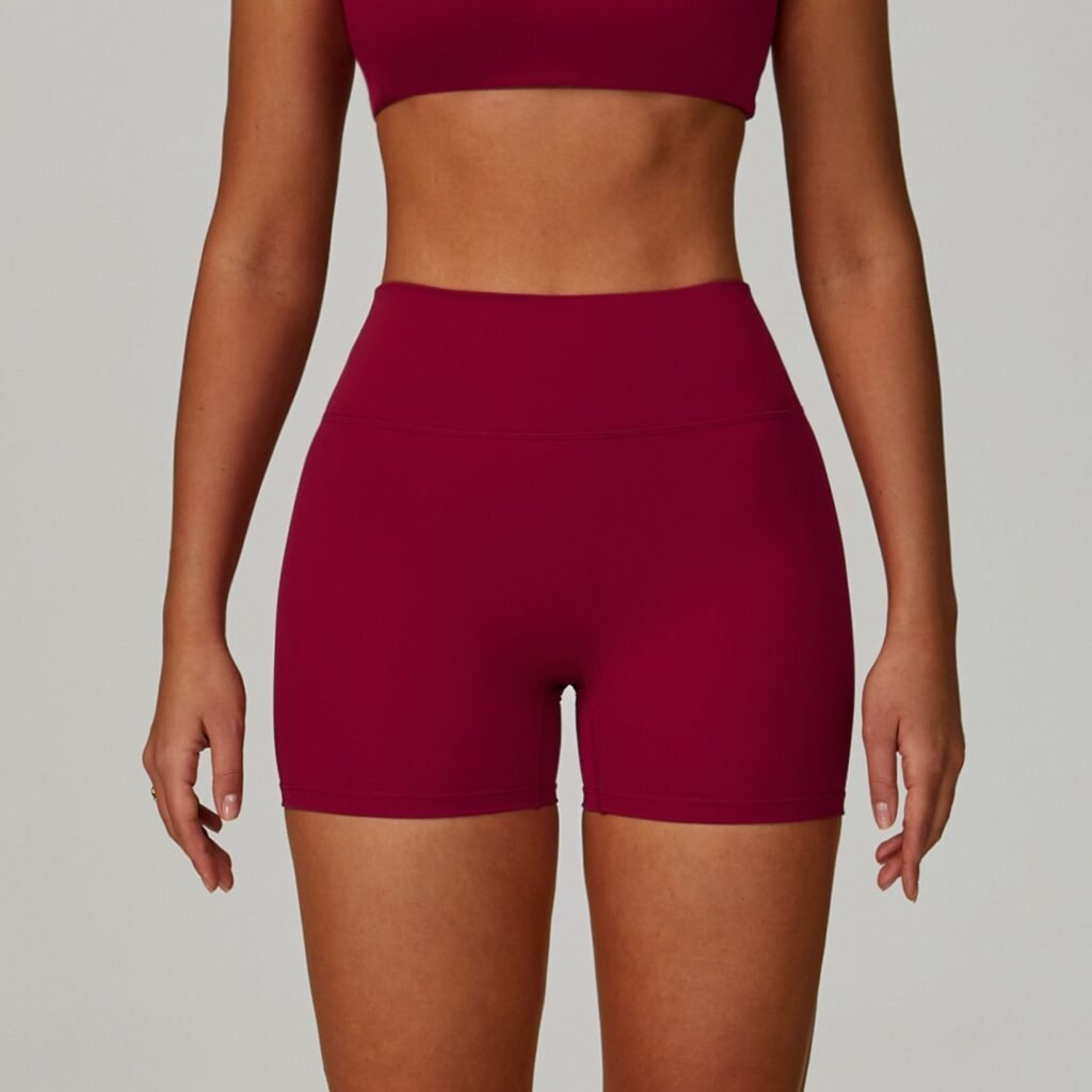 Naked-feel yoga shorts