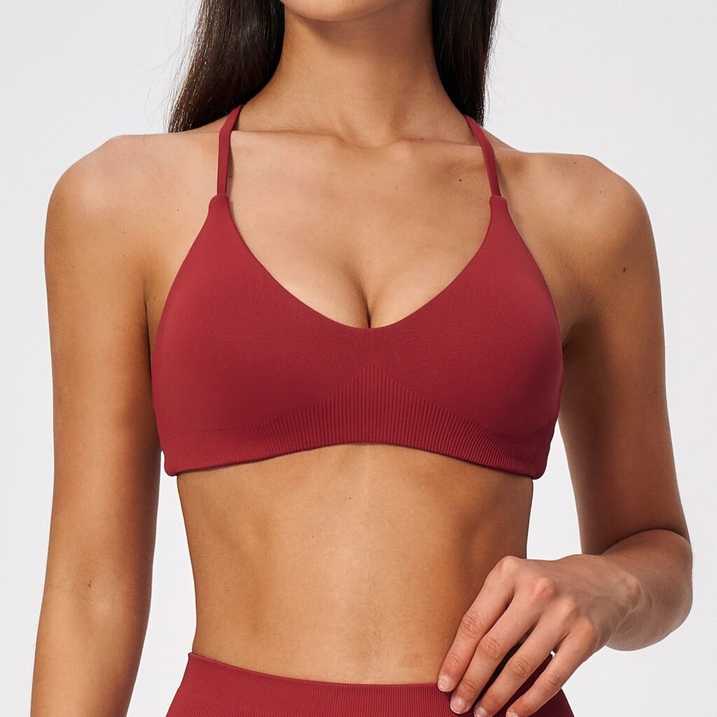 Y-Back Fitness Tank with Thin Straps