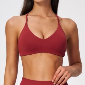 Y-Back Fitness Tank with Thin Straps