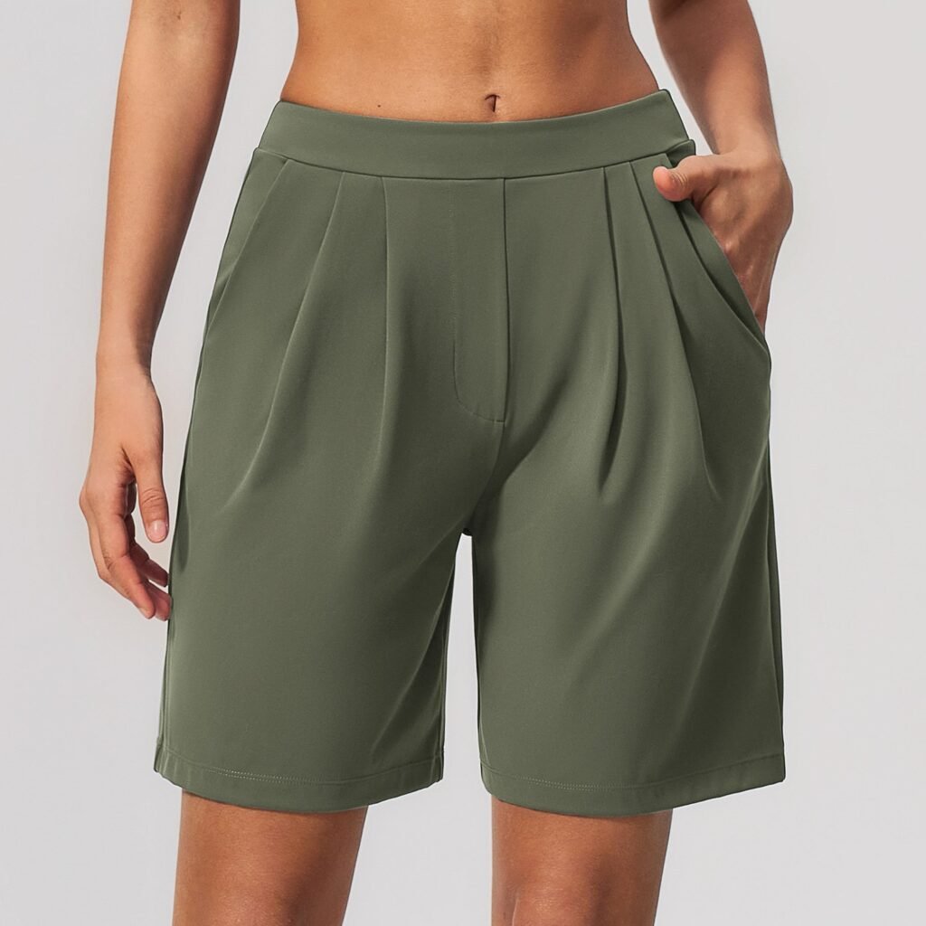 Women's Running Shorts (Mid-Thigh Length)