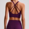 Strappy-Back Sports Bra