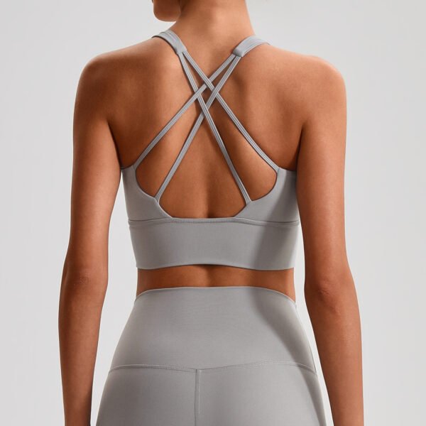 Strappy-Back Sports Bra