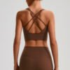 Strappy-Back Sports Bra
