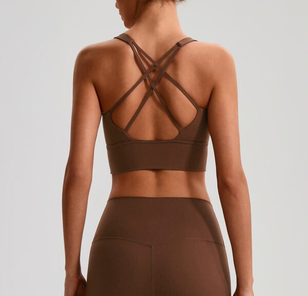 Strappy-Back Sports Bra