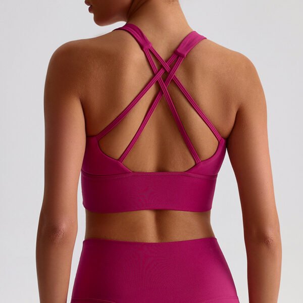 Strappy-Back Sports Bra