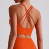 Strappy-Back Sports Bra