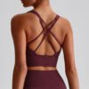 Strappy-Back Sports Bra